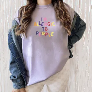 I'm Allergic To People Women's T-shirt maternity dresses promo