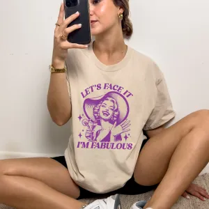 I'm Fabulous Distressed Sand T-Shirt pregnancy jeans best price