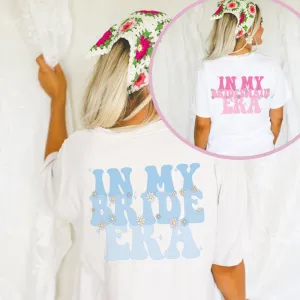 In my Bride & Bridesmaid Era Back Logo Women's T-shirt maternity dresses promo