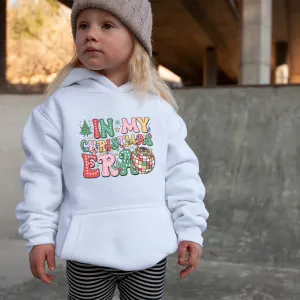 In My Christmas Era Kids Hoodie discount girls tops