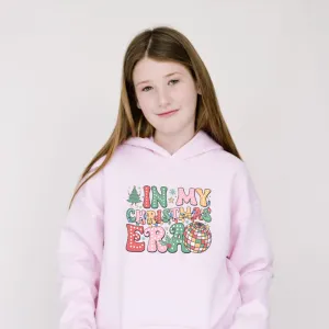 In My Christmas Era Kids Hoodie discount girls tops
