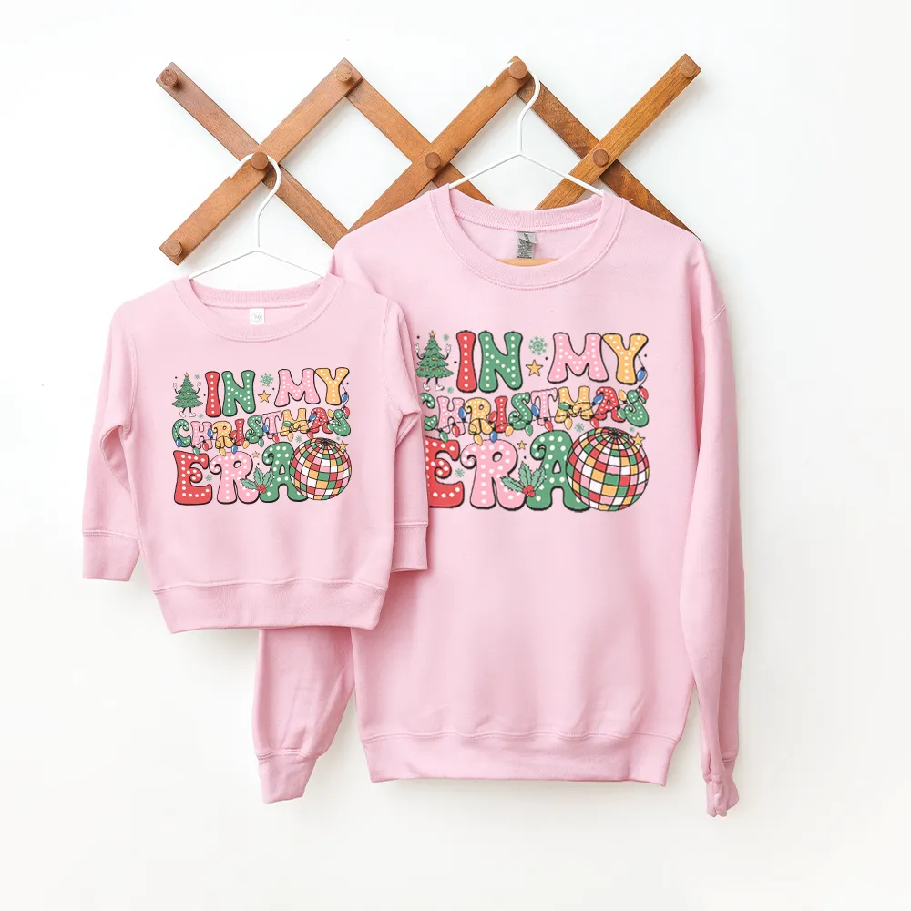 In My Christmas Era Matching Mum & Kid Sweatshirts
