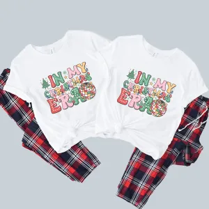 In My Christmas Era Matching Yuletide Pyjamas Tee and Pant Set pregnancy clothes clearance