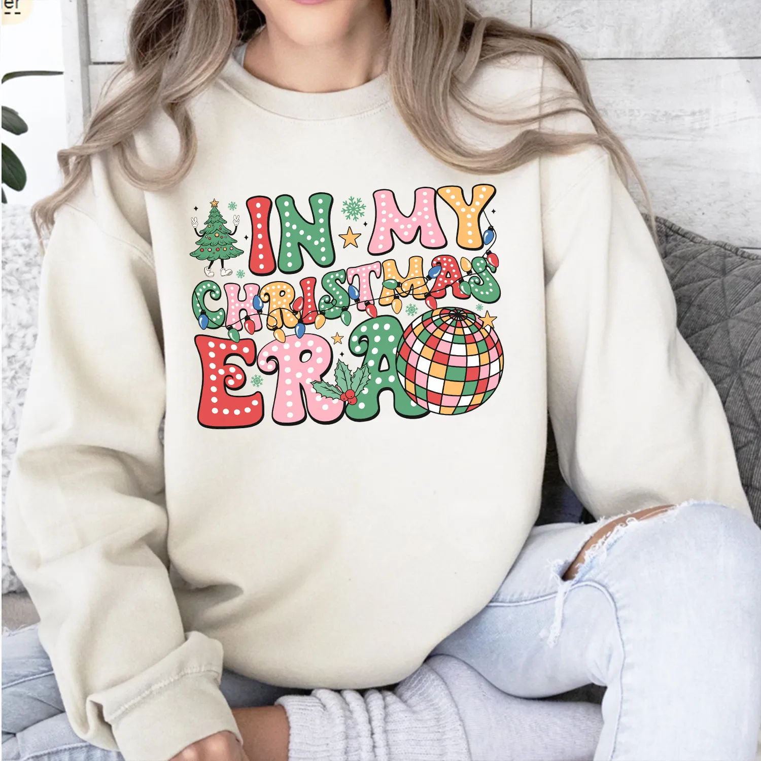 In My Christmas Era Women's Sweatshirt pregnancy clothes clearance