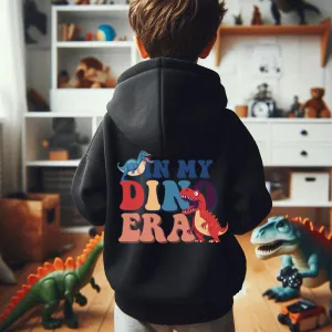 In My Dino Era Back Logo Hoodie boys fashion clearance