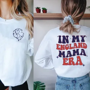 In My England Mama Era Front & Back Graphic Sweatshirt mum jeans promo