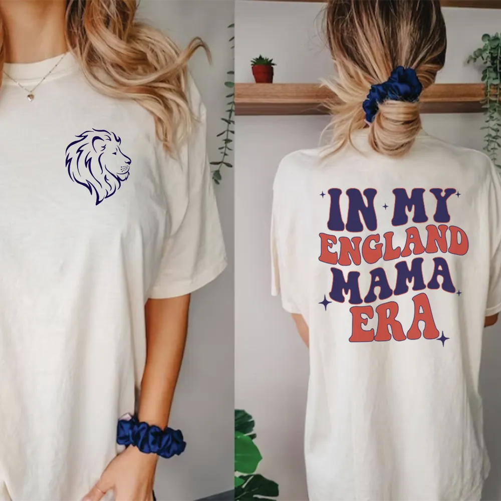 In My England Mama Era Front & Back Graphic T-shirt pregnancy jeans best price
