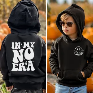 In My No Era Back Logo Hoodie girls skirts clearance
