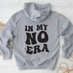 In My No Era Kids Heather Grey Hoodie boys fashion clearance