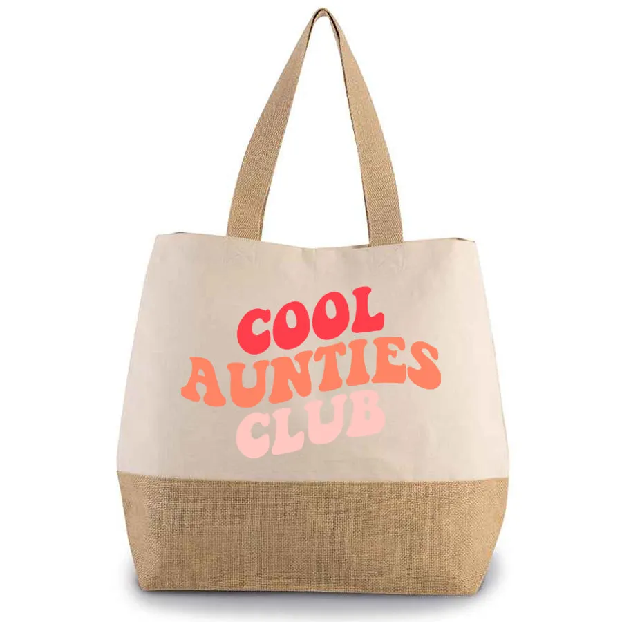 In The Groove- Cool Aunties Club Shopper Bag Auntie Clothing - auntie fashion outlet