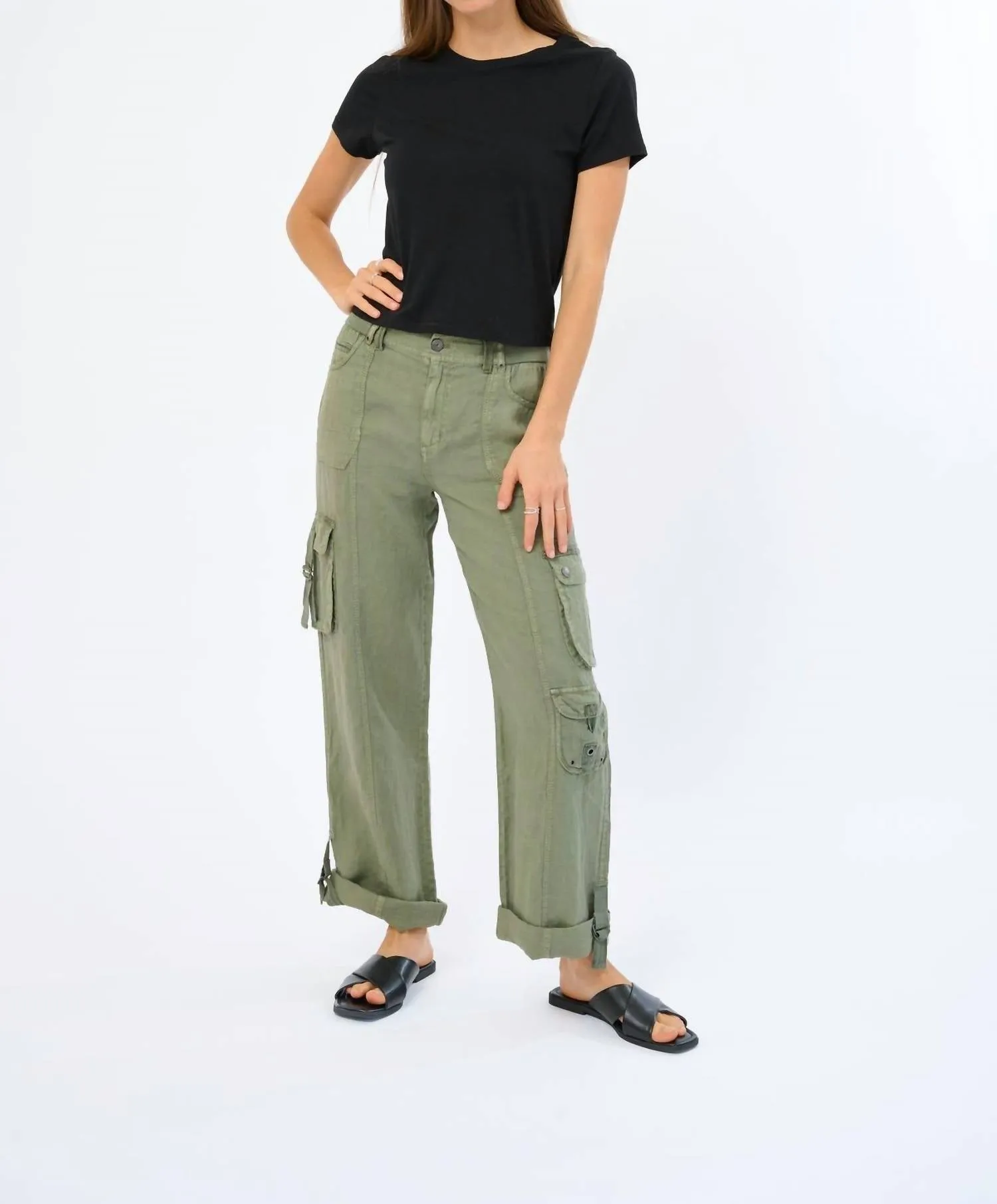 Ivelisse Cargo Pant In Thyme