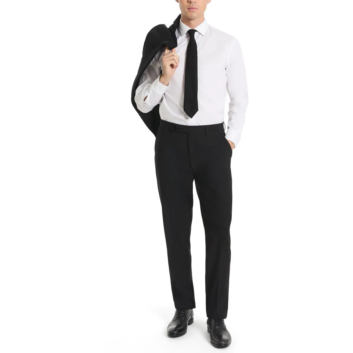 Jace Mens Wool Dress Pants
