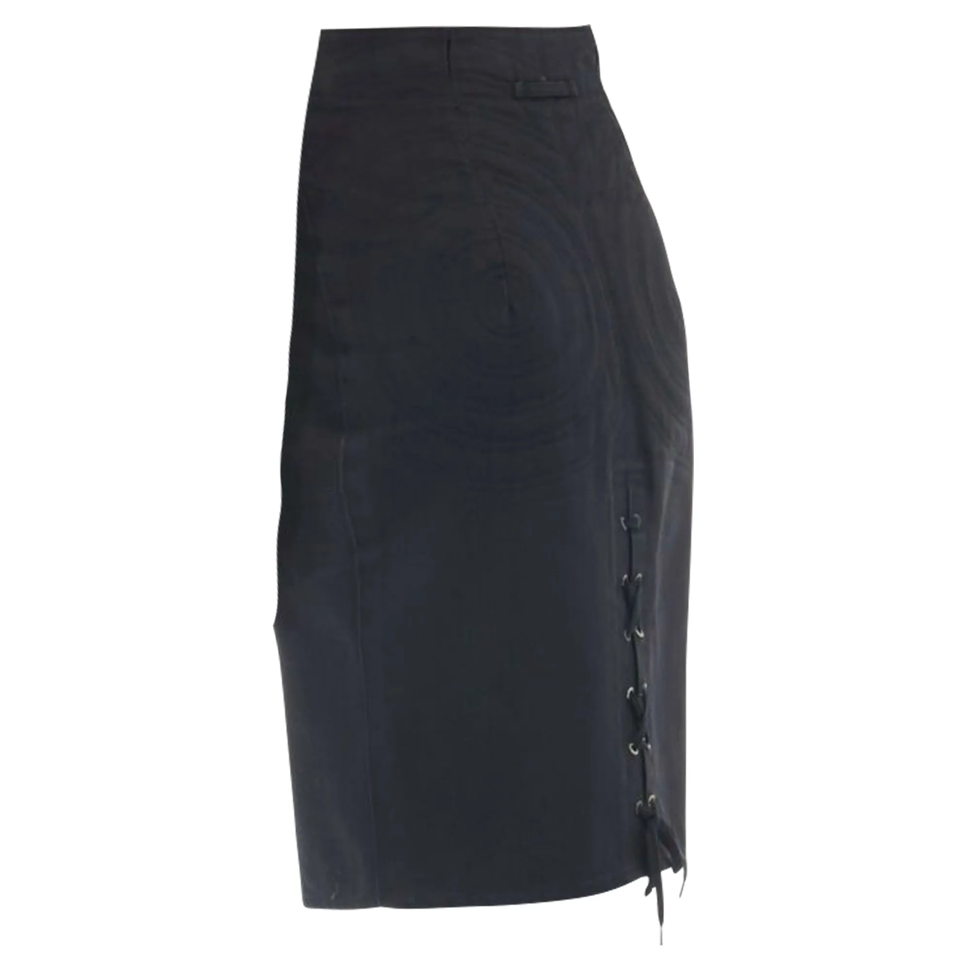 Jean Paul Gaultier circle stitch padded bum skirt