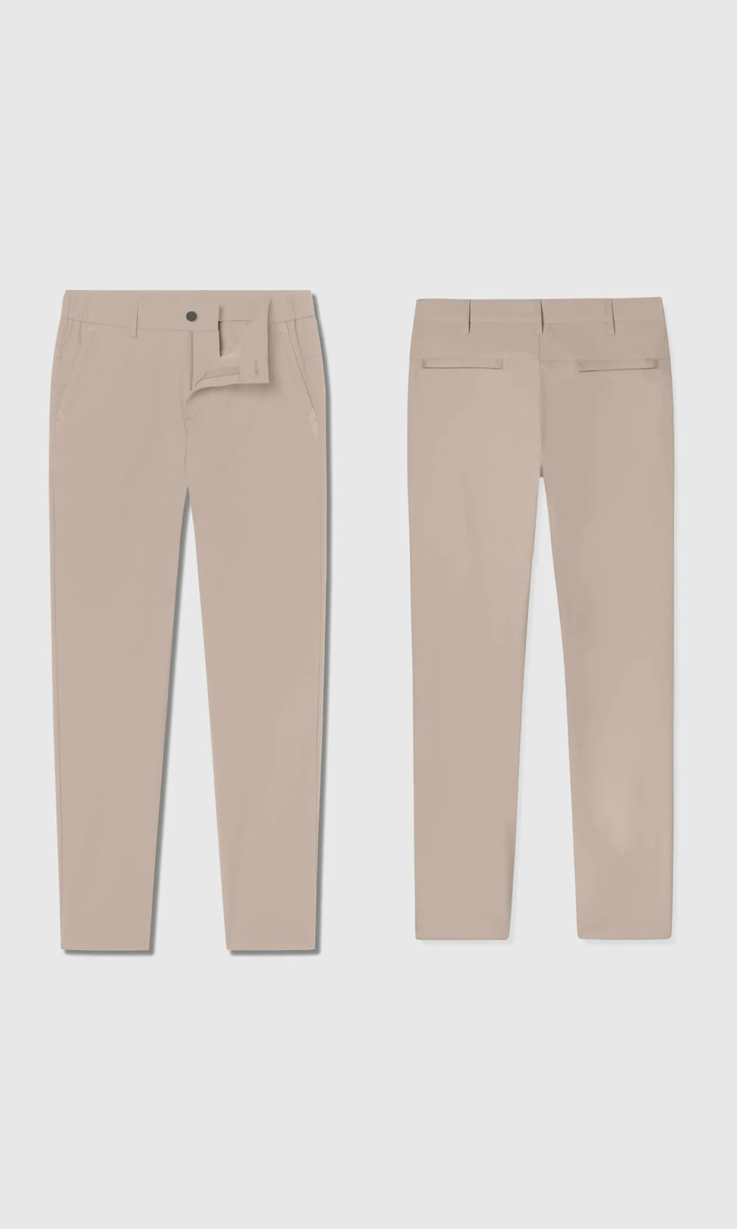 Jetsetter Tech Pant Slim Fit in Oak Khaki