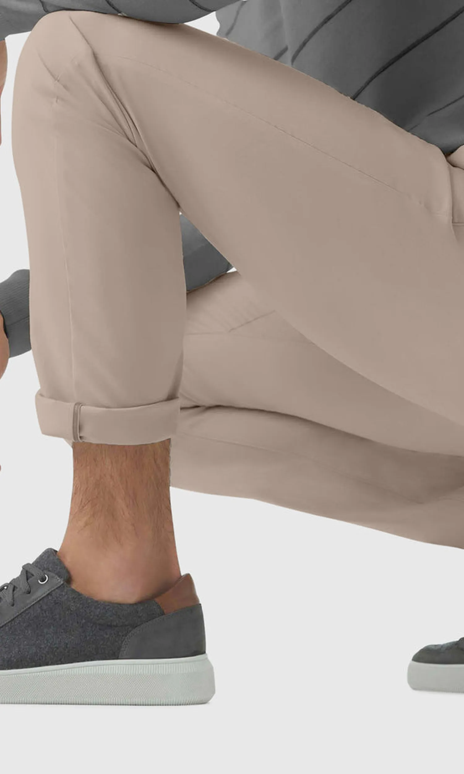 Jetsetter Tech Pant Slim Fit in Oak Khaki