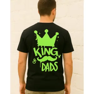 King Of Dads Back Logo T-Shirt dad hats promo code