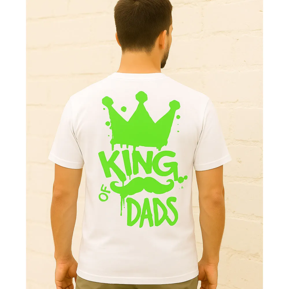 King Of Dads Back Logo T-Shirt