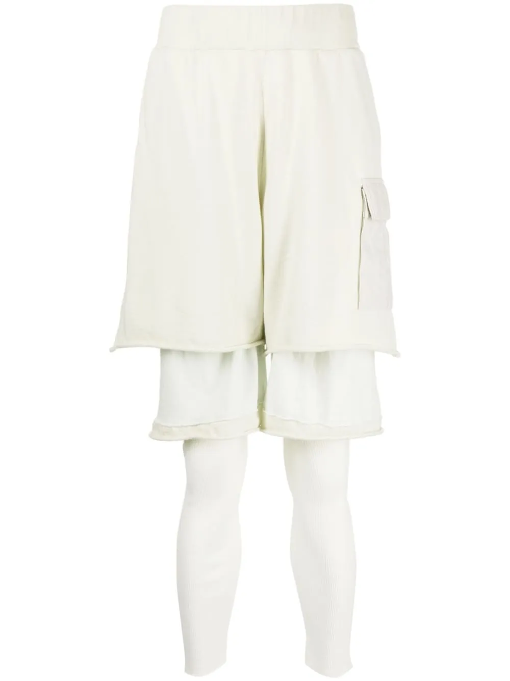 Layered Cotton Trousers cheap bottoms online shop