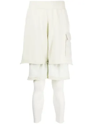 Layered Cotton Trousers cheap bottoms online shop
