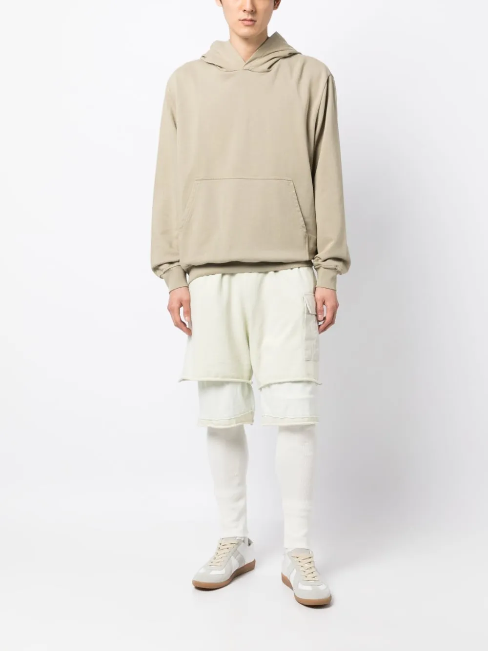 Layered Cotton Trousers