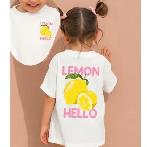 Lemon Hello T-Shirt girls pajamas promo