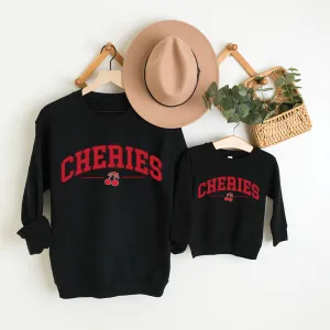 Les Cheries Mum Matching Sweatshirts nursing tops best deals