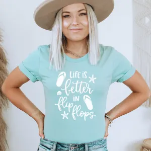 Life Is Better In Flip Flops T-Shirt maternity dresses promo