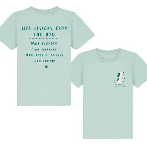Life Lessons Front & Back Graphic T-Shirt boys apparel promo code