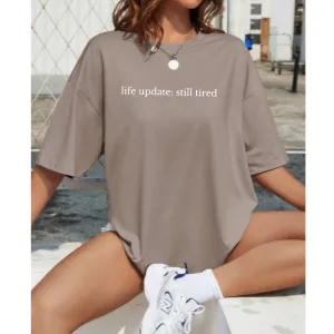 Life Update: Still Tired Spirit Oversized T-Shirt pregnancy jeans best price