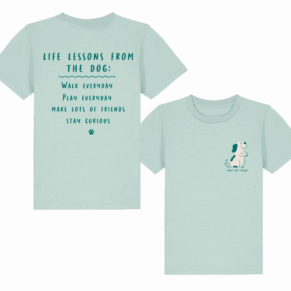 Life Lessons Front & Back Graphic T-Shirt