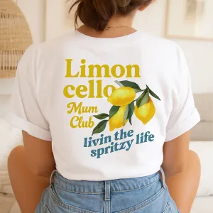 Limoncello Mum Club Women's Women's Graphic T-Shirt maternity dresses promo