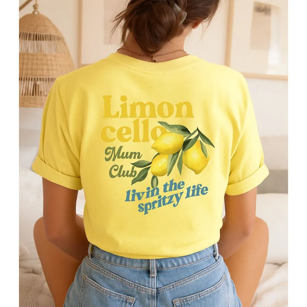 Limoncello Mum Club Women's Women's Graphic T-Shirt