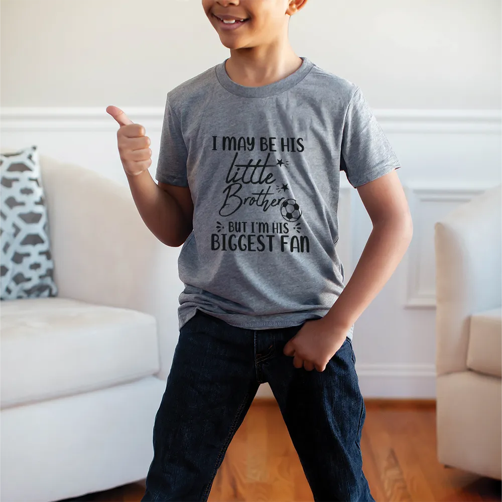 Little Brother & His Biggest Fan Boys T-Shirt boys outfits online store
