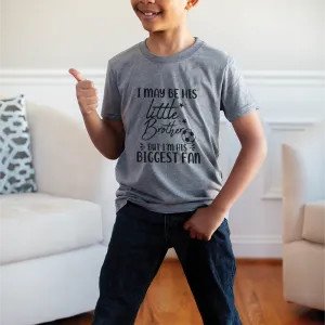 Little Brother & His Biggest Fan Boys T-Shirt boys outfits online store
