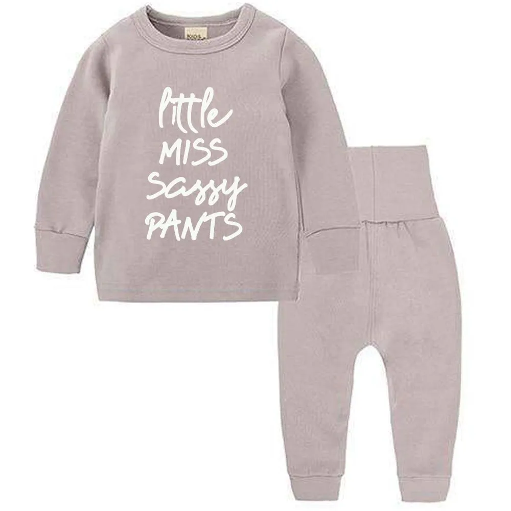 Little Miss Sassy Pants Lounge Set girls skirts clearance