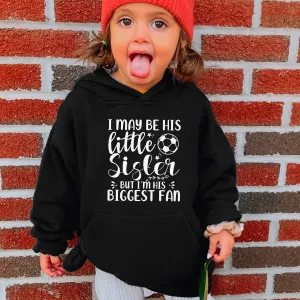 Little Sister & Biggest Fan Girls Hoodie girls skirts clearance