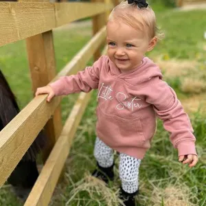 Little Sister Script Hoodie girls dresses outlet