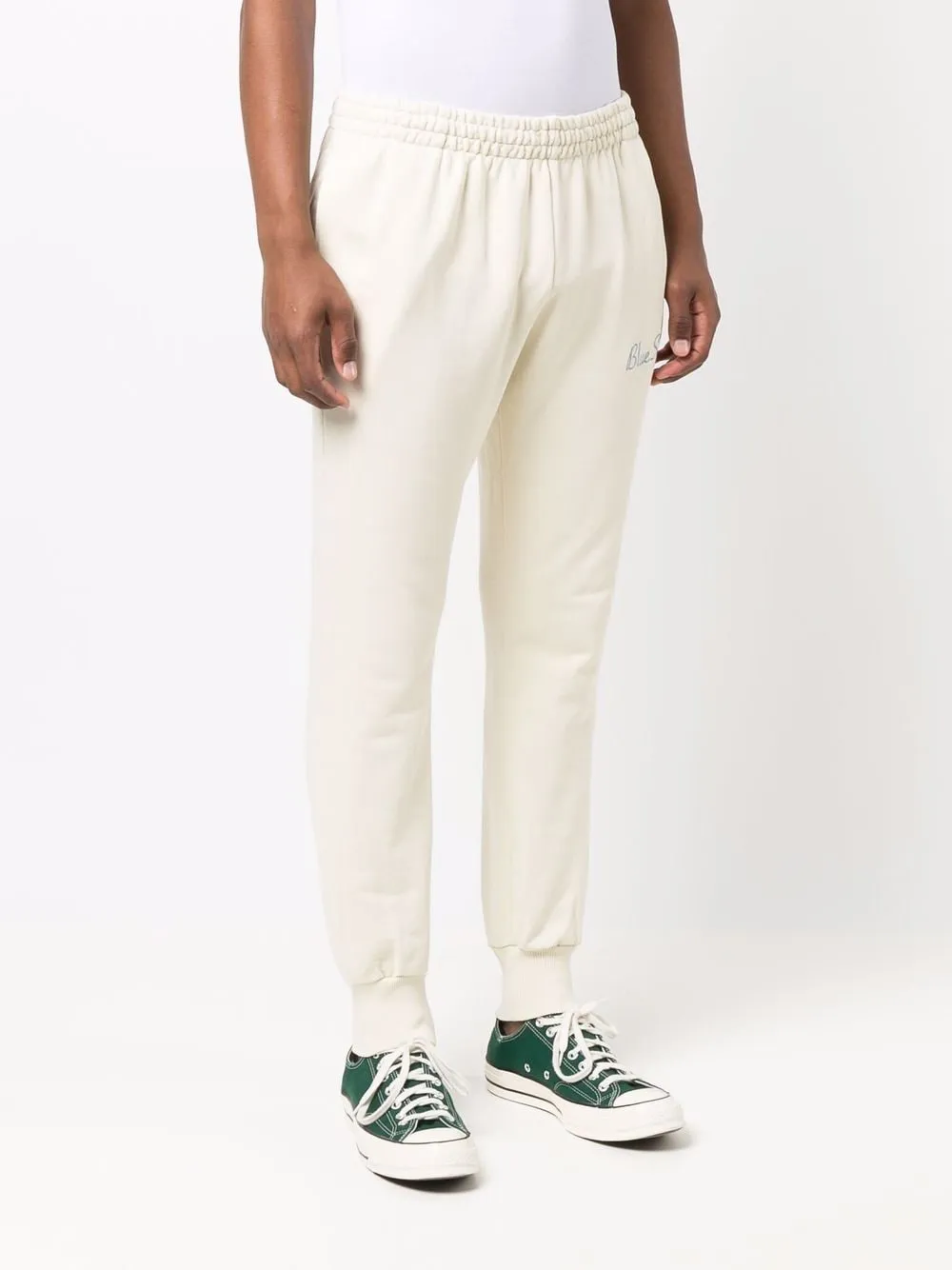 Logo-Embroidered Cotton Track Pants