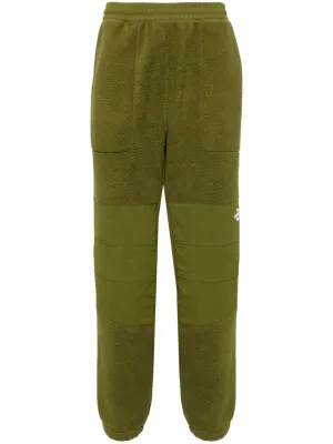 Logo-Embroidered Fleece-Panel Trousers cheap bottoms online shop