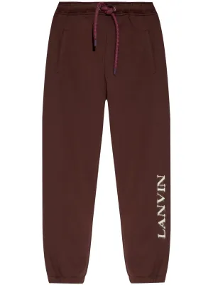 Logo-Embroidered Track Pants cheap bottoms online shop