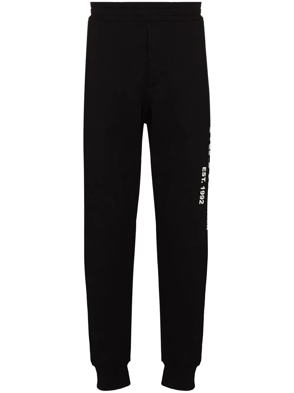 Logo Graffiti Print Track Pants cheap bottoms online shop