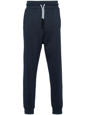 Logo-Lettering Jersey Track Pants cheap bottoms online shop