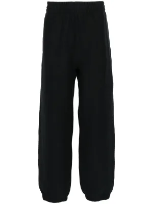 Logo-Patch Cotton Track Trousers cheap bottoms online shop