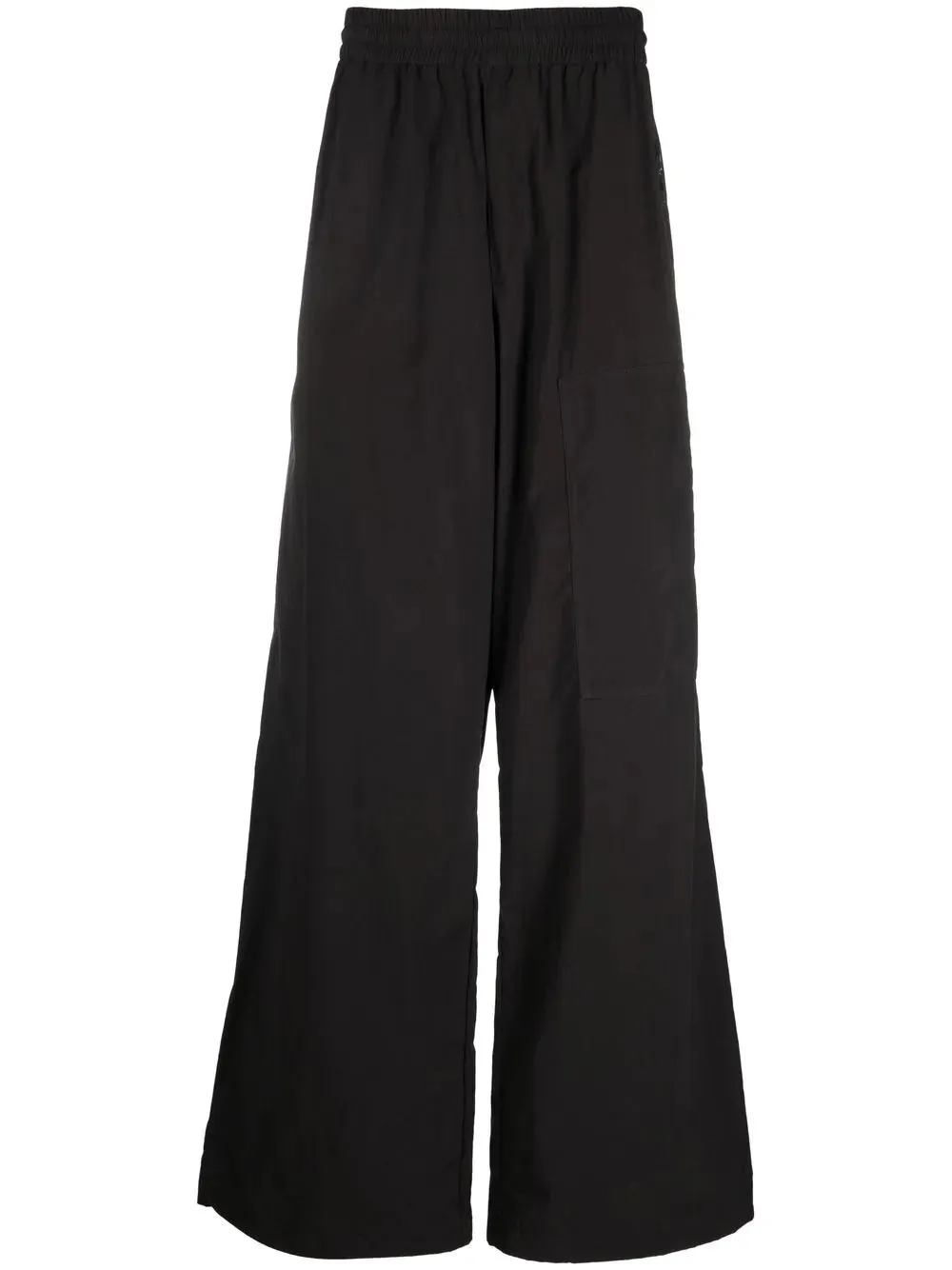 Logo Patch Wide-Leg Trousers cheap bottoms online shop