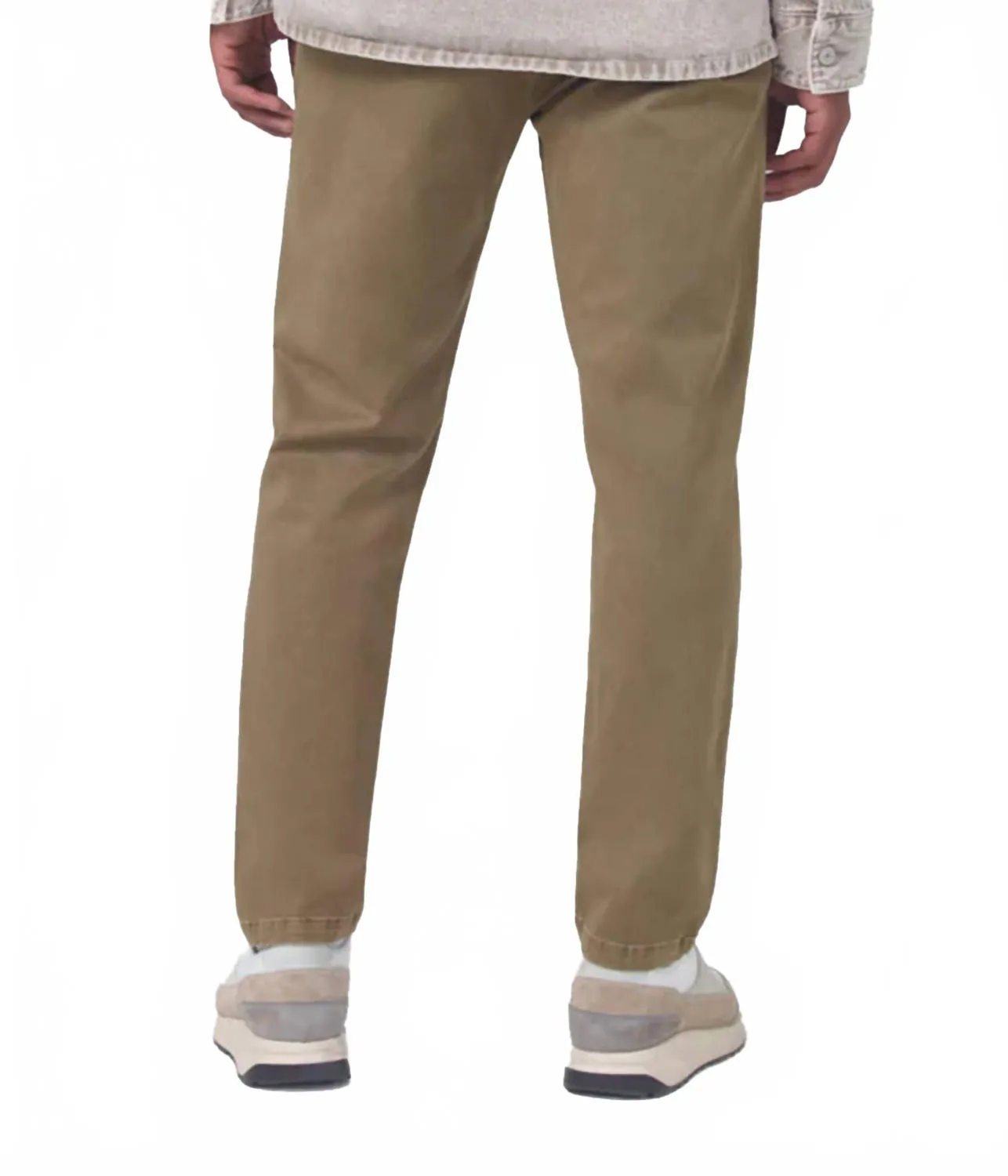 London Chino Pants In Toasted Matcha
