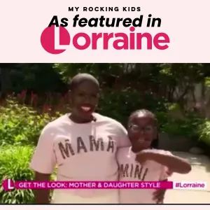 Lorraine Mama & Mini Matching Pink T-Shirts nursing tops best deals