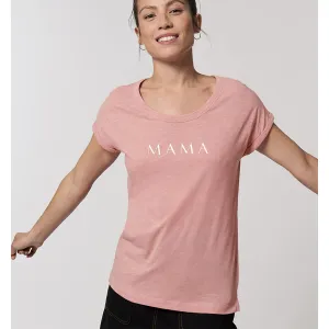 Lounge Mama Roll-Sleeve Slub T-Shirt maternity dresses promo
