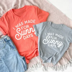 Made For Sunny Days Mum Matching T-Shirts pregnancy clothes clearance