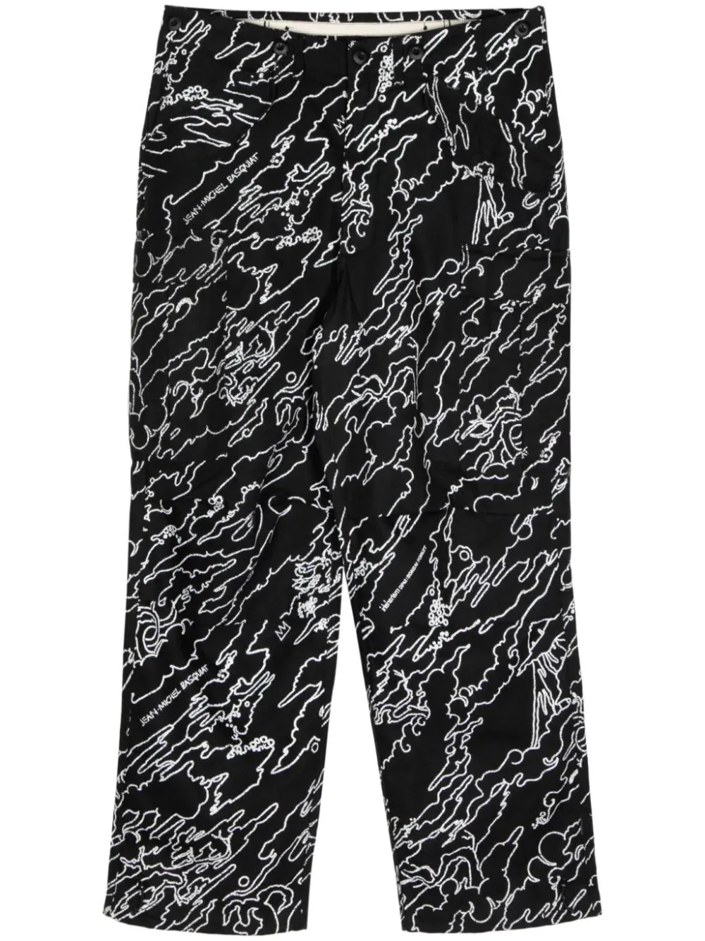 Maha Basquiat Cargo Trousers cheap bottoms online shop