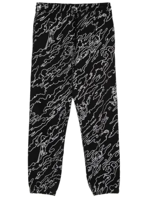 Maha Basquiat Tapered-Leg Track Pants cheap bottoms online shop